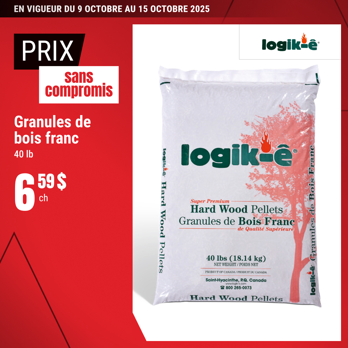 L’hiver approche… restez au chaud avec la granules logik-ê !