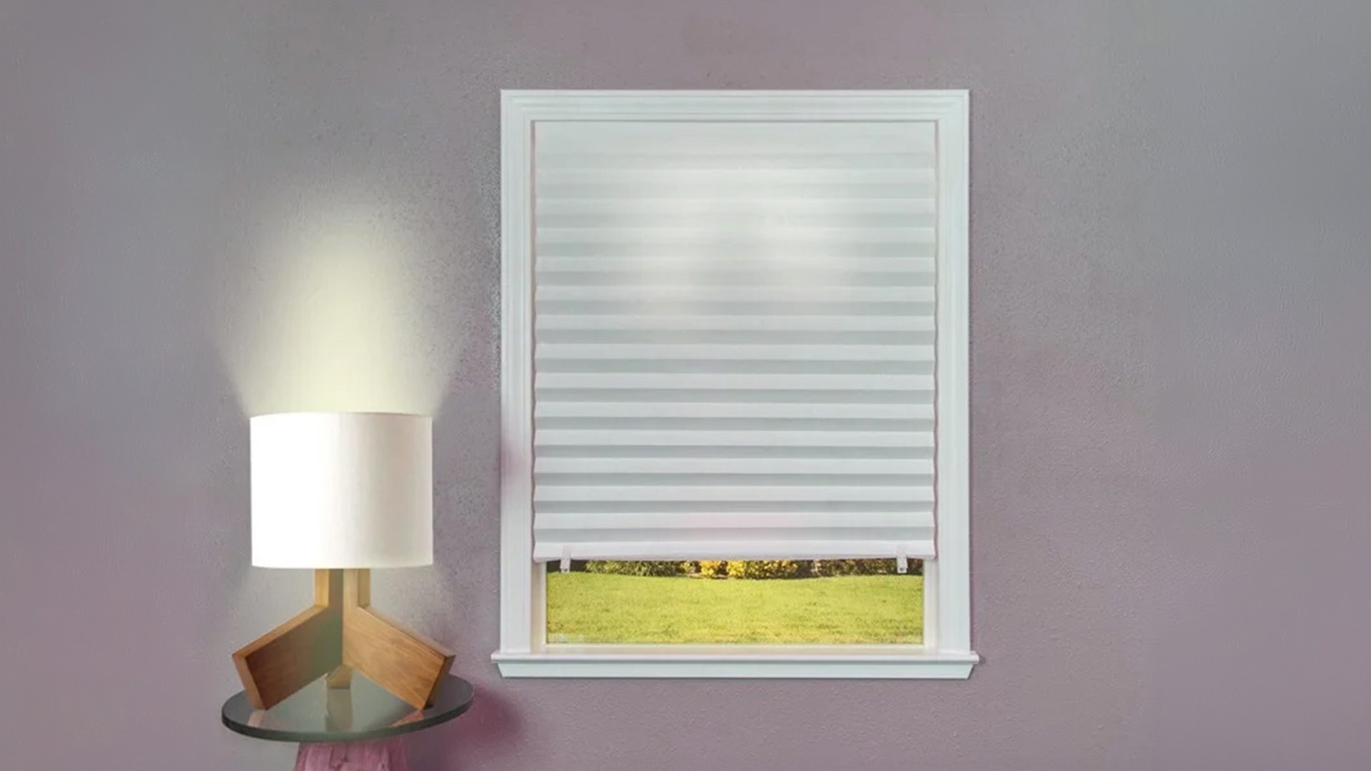 Store vertical et plissé