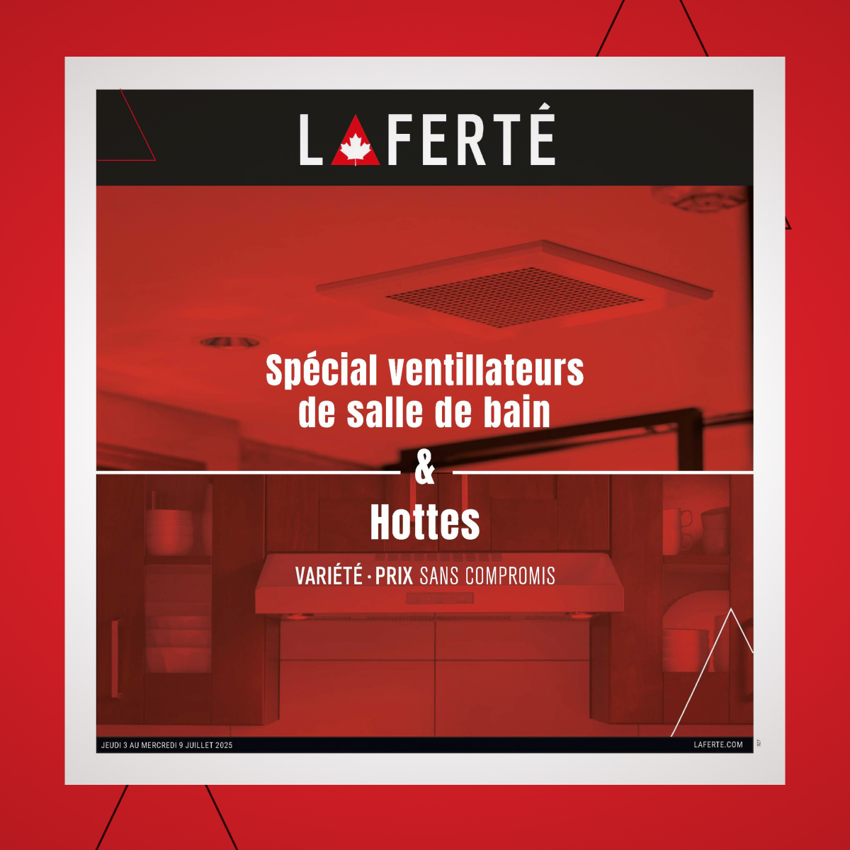 Notre cahier de hottes et ventilateurs de salle de bain est en ligne !