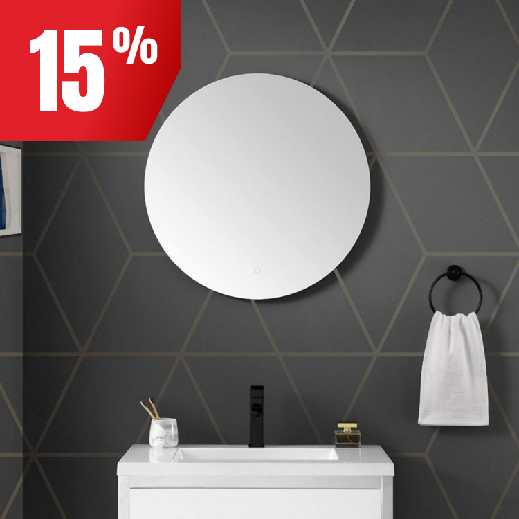 Économisez 15 % sur les miroirs.