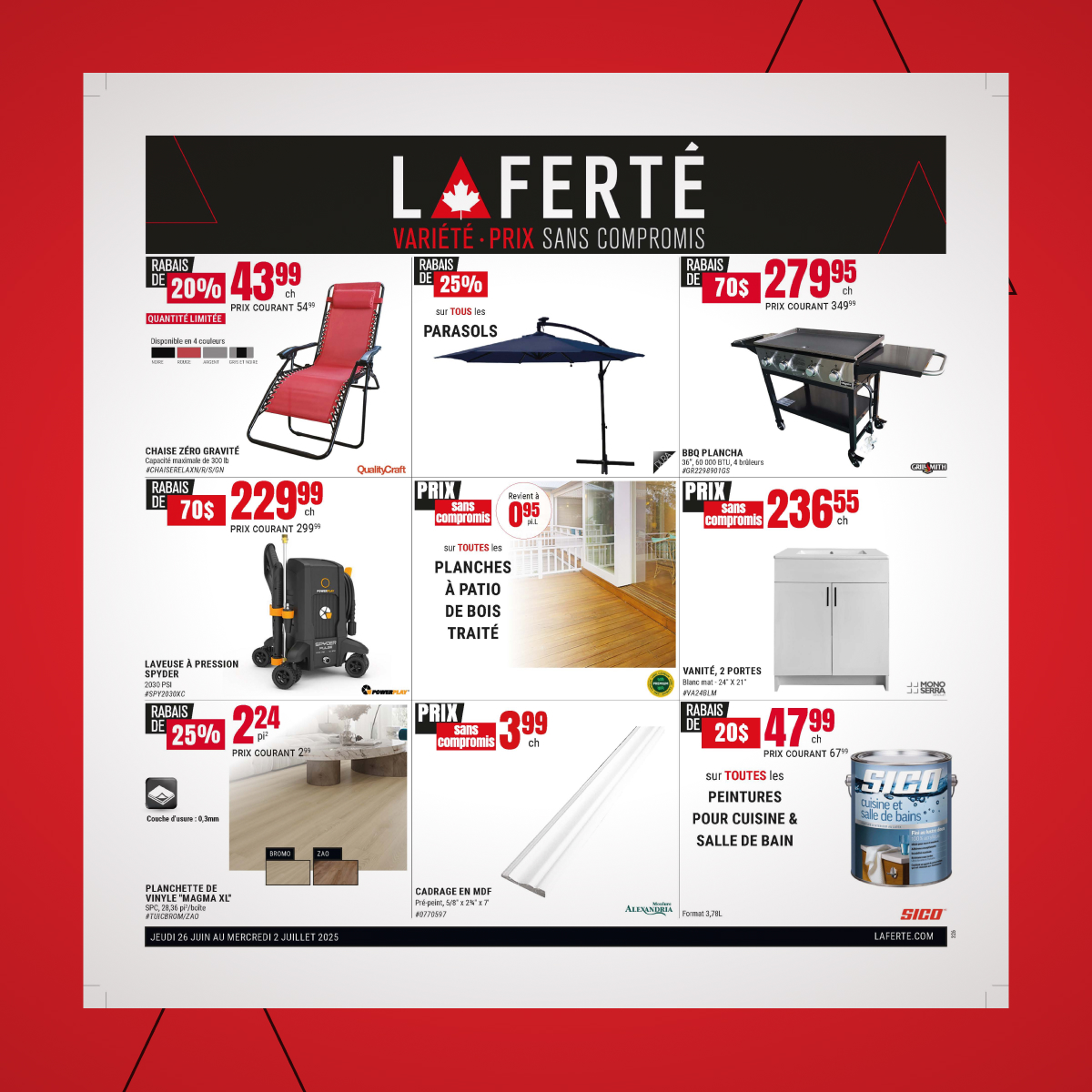 Circulaire de la semaine