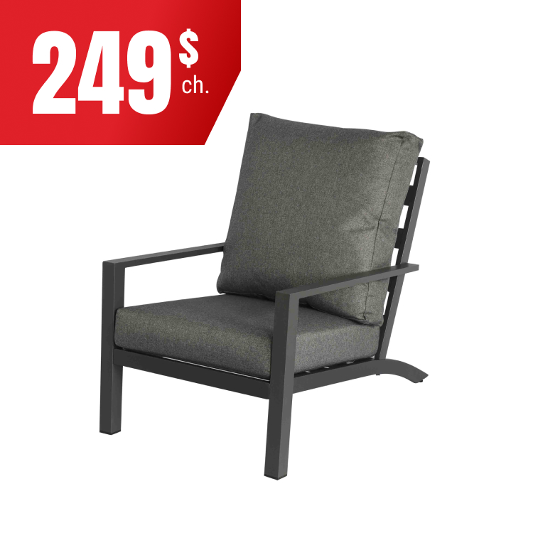 Économisez 100 $ sur ce fauteuil avec assise inclinée.
