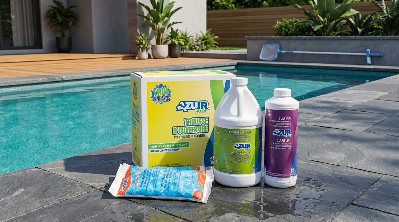 Trousse d’ouverture et fermeture de piscine