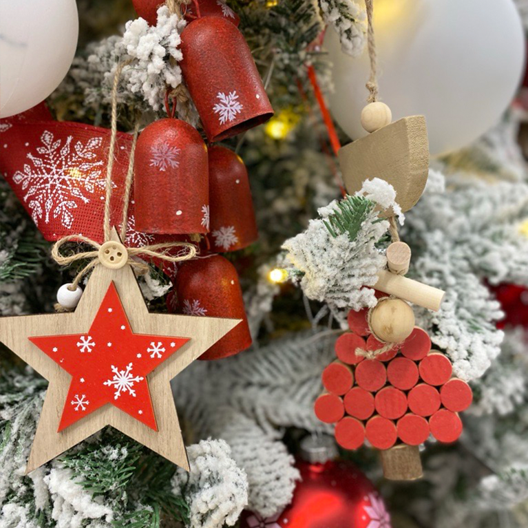Rabais de 30% sur les ornements pour sapins