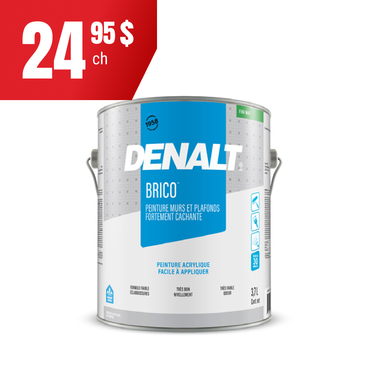 Prix sans compromis sur la peinture Brico!