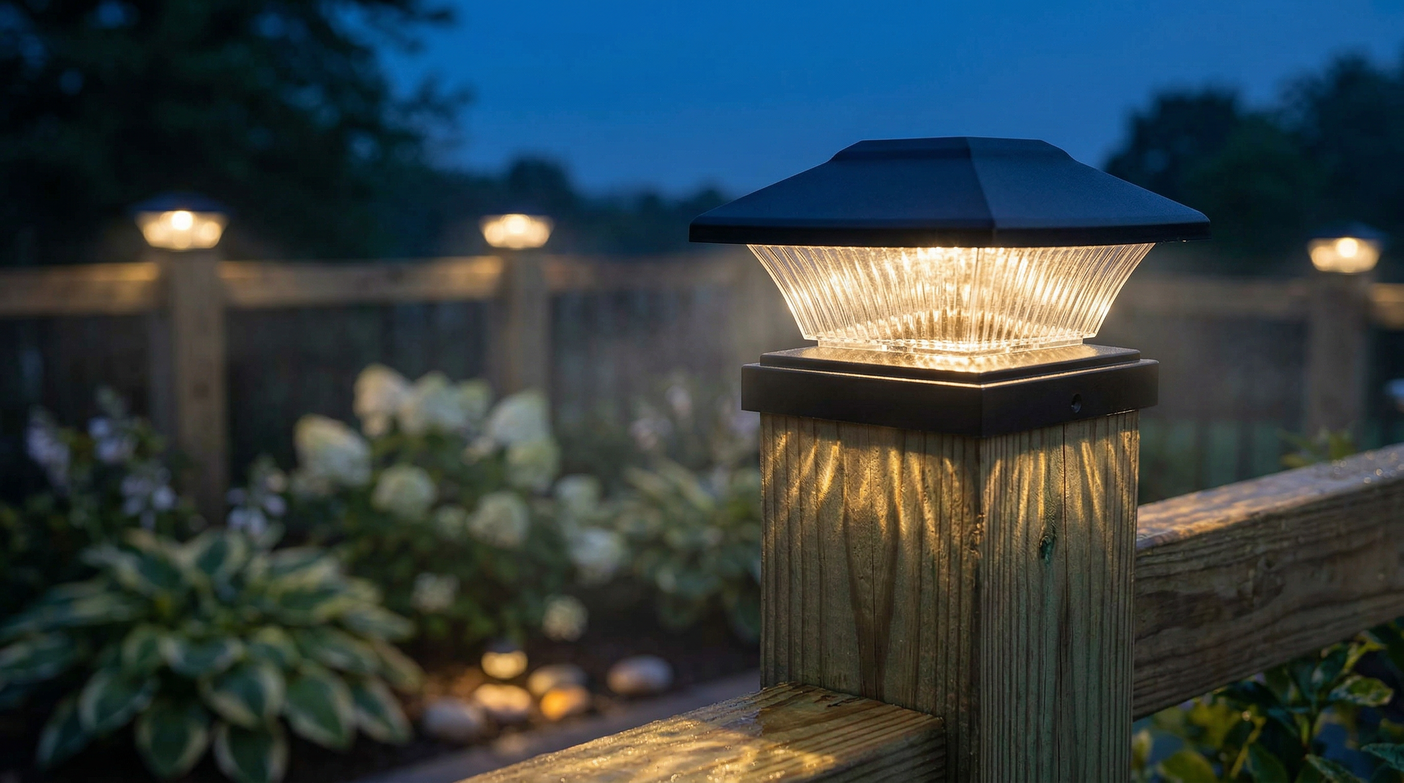 Lampes solaires de patio