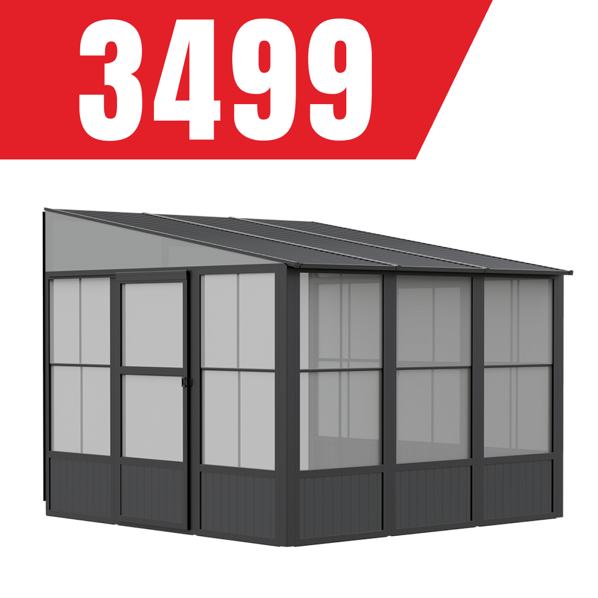 Économisez 300$ sur le solarium mural Charleston!