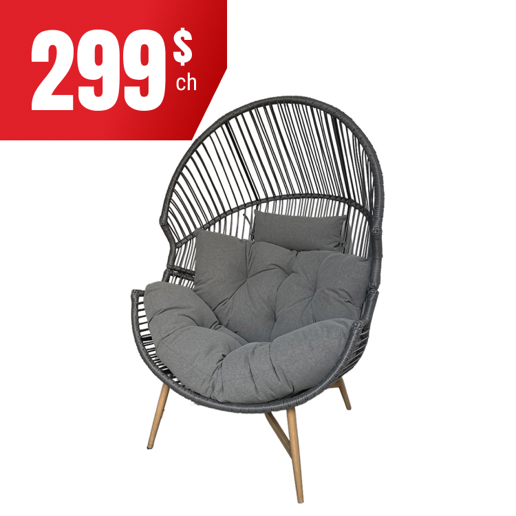 Chaise cocon à 299$!