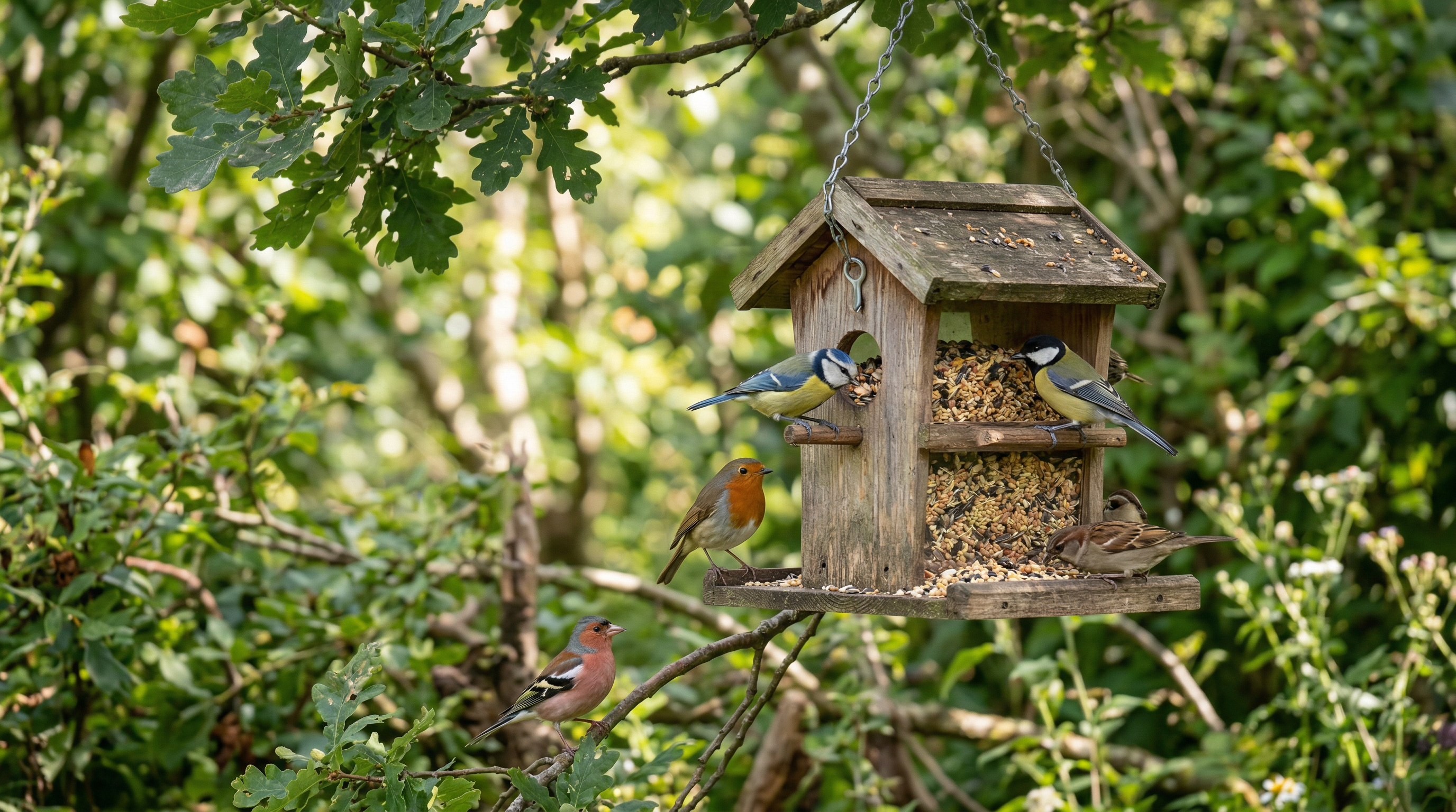 Nourritures pour oiseaux sauvages