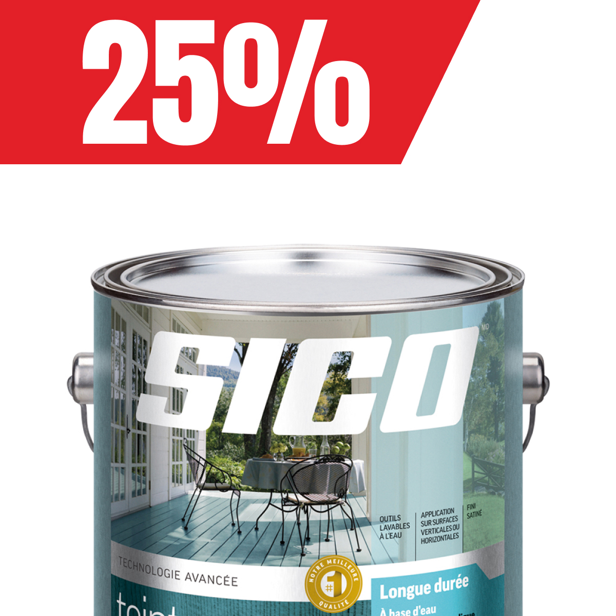 Rabais de 25% sur la teinture Sico sélectionnée!