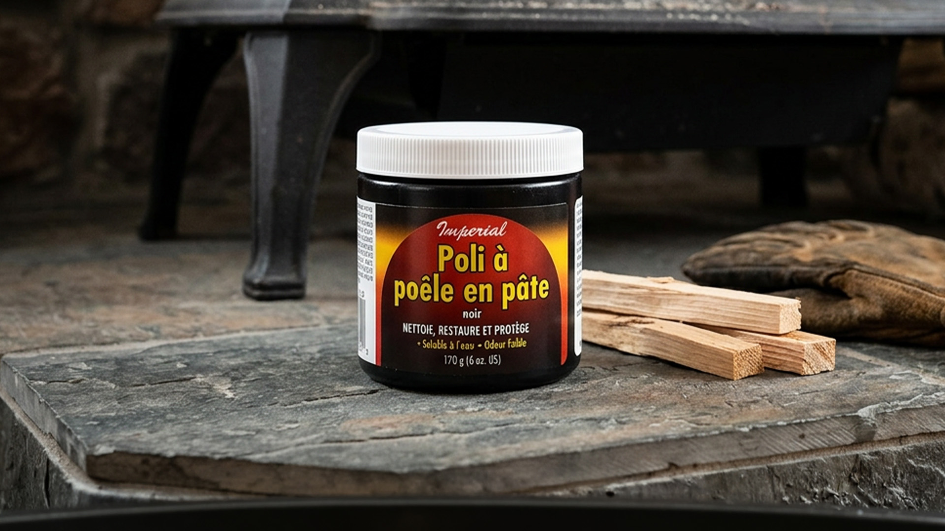 Produits d’entretien de poêles et foyers