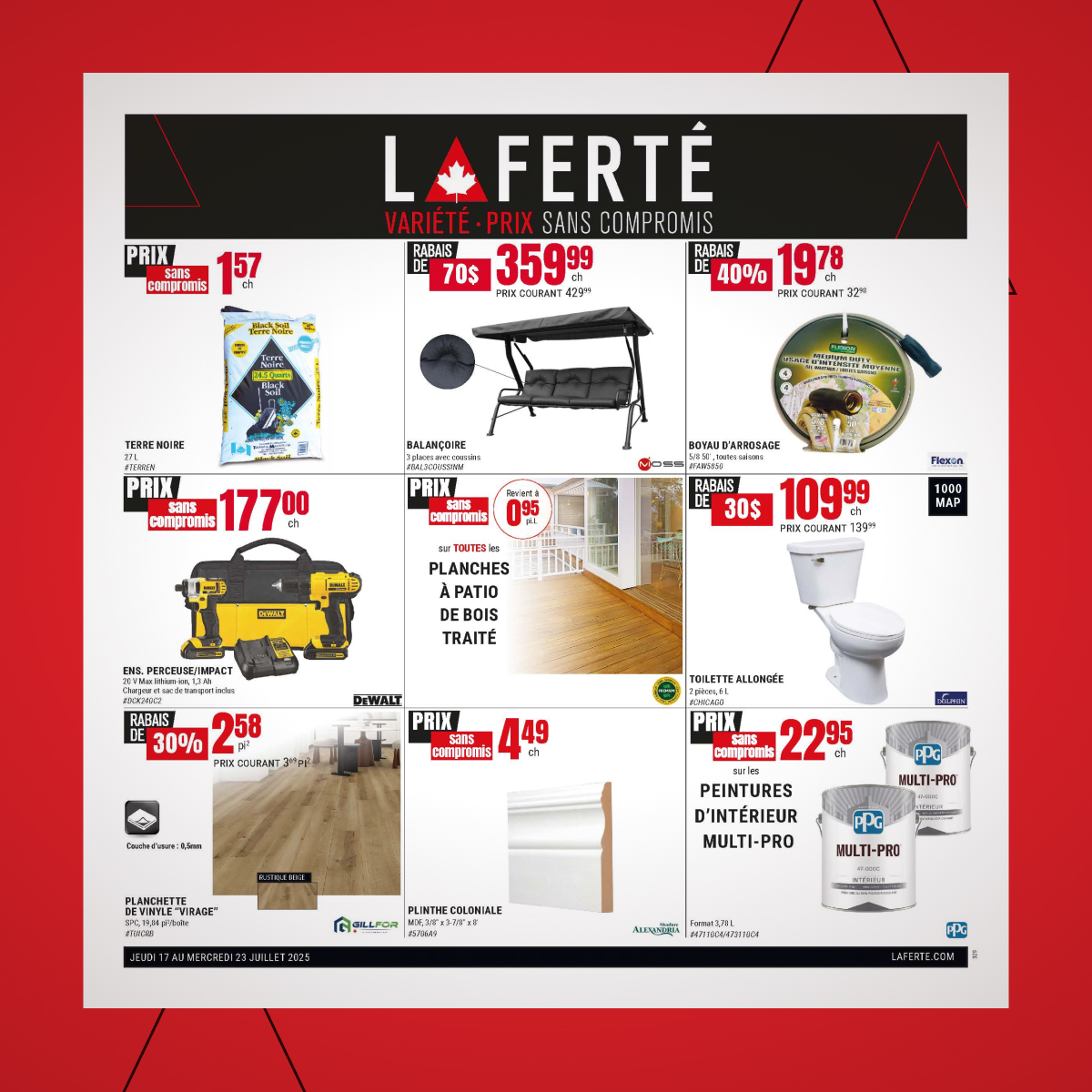 Circulaire de la semaine