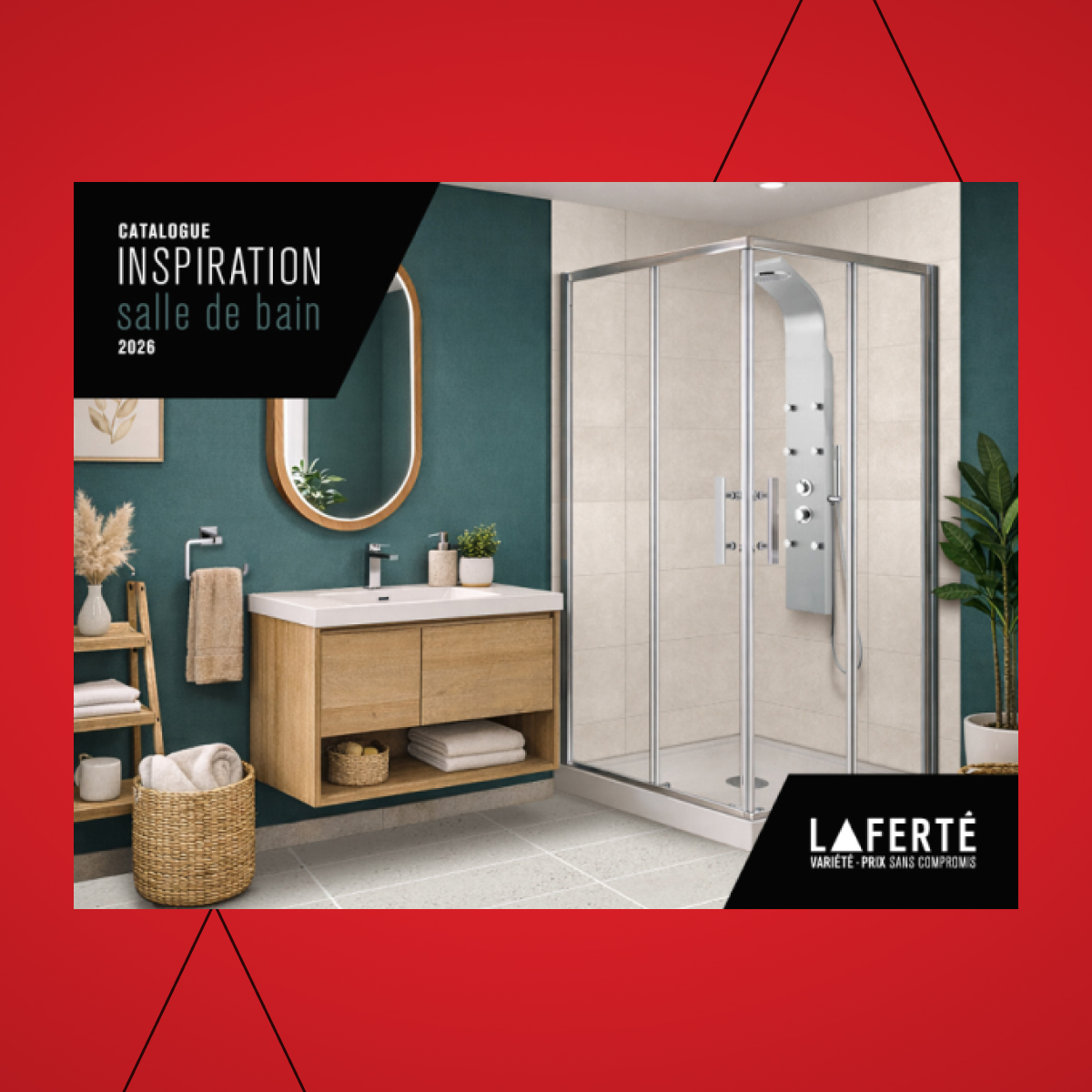 Découvrez notre nouveau catalogue salle de bain!