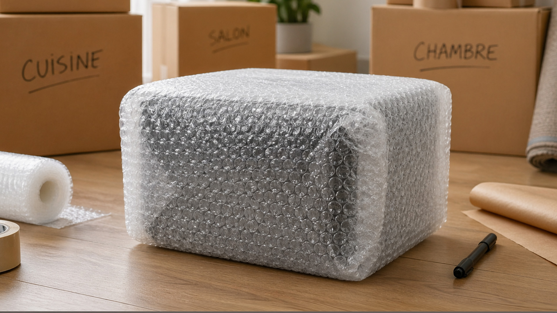 Emballage pour déménagement