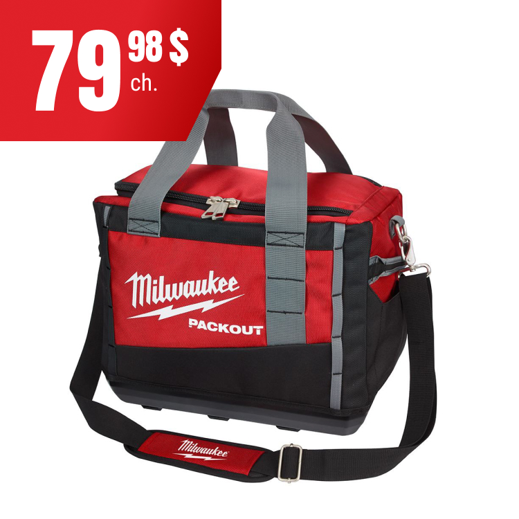 Sac à outils souple PACKOUT à 79,98 $.