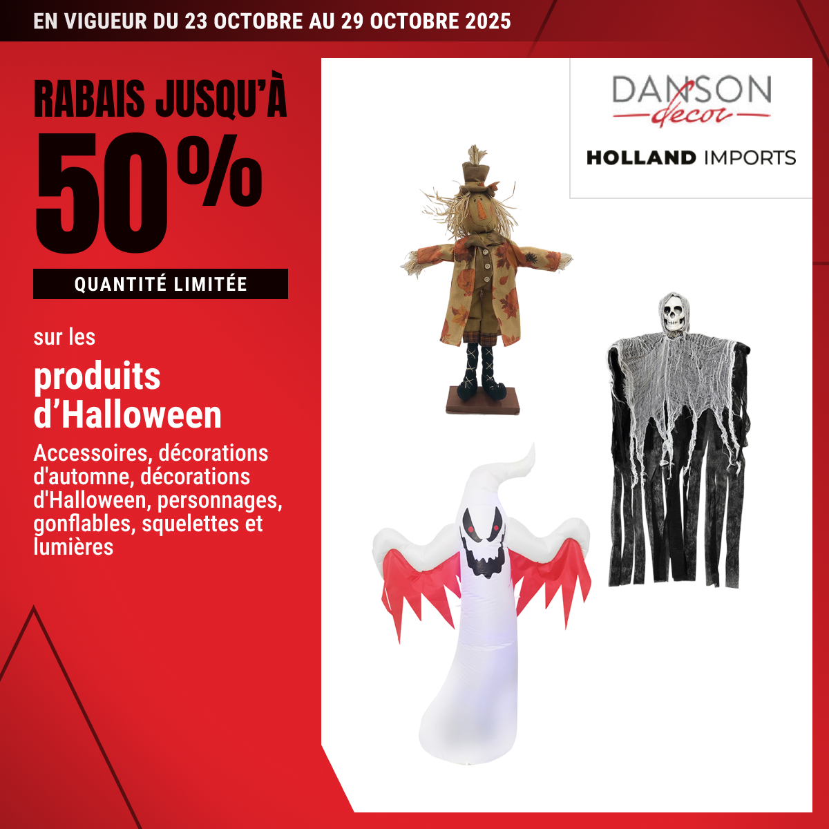 Offre monstrueuse : économisez jusqu’à 50 % sur nos articles d’Halloween !