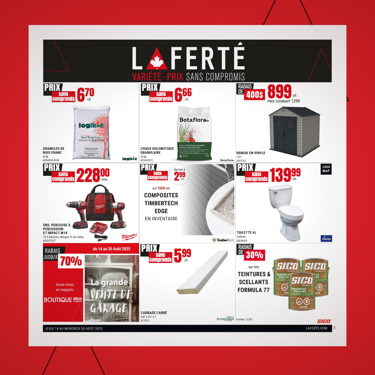 Circulaire de la semaine