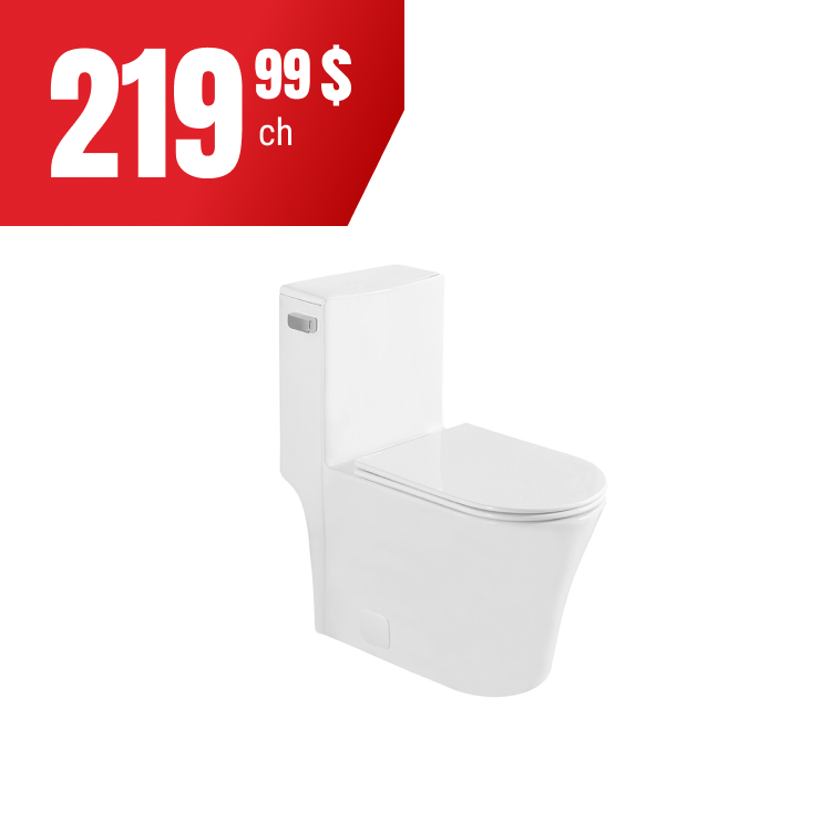 Prix sans compromis sur la toilette Solena !