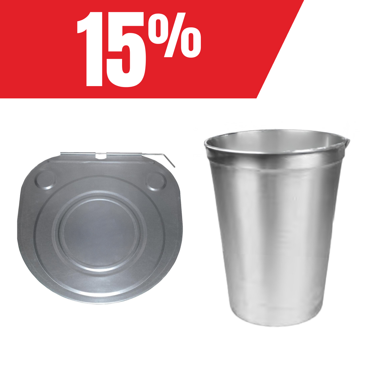 Couvercle et seau d’érable à 15% de rabais!