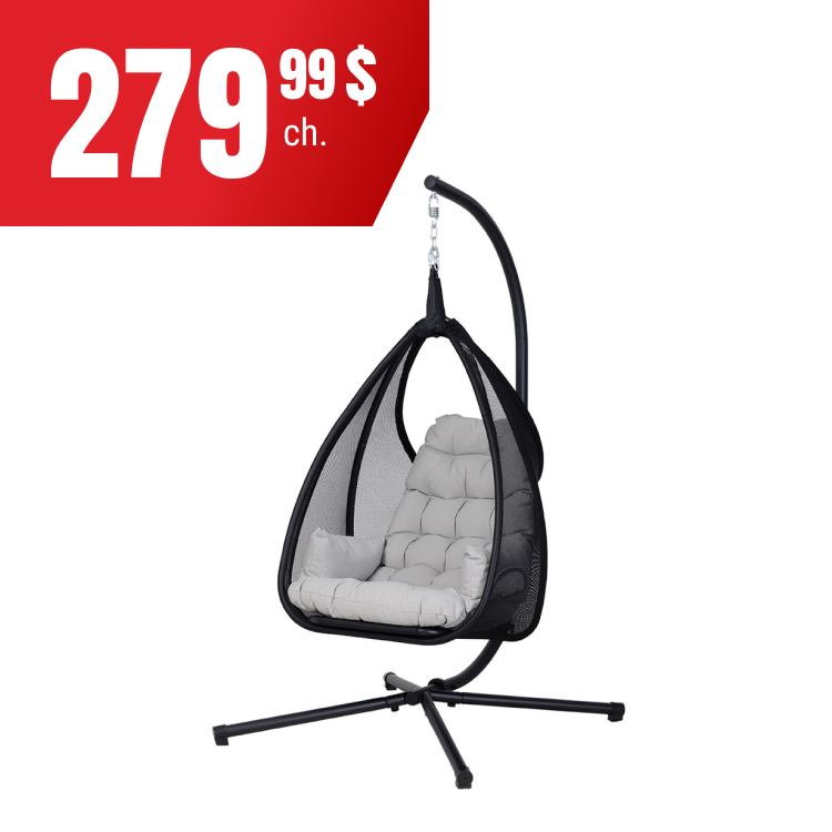Rabais de 70 $ sur la chaise suspendue Moss