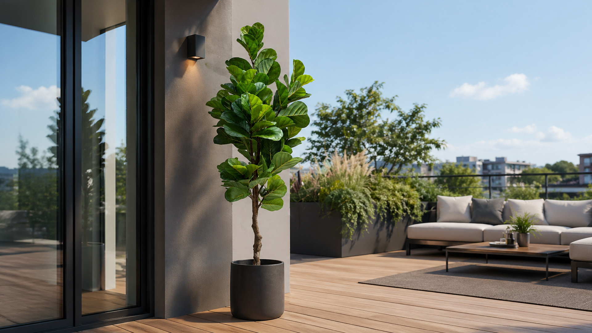 Plantes artificielles de saison