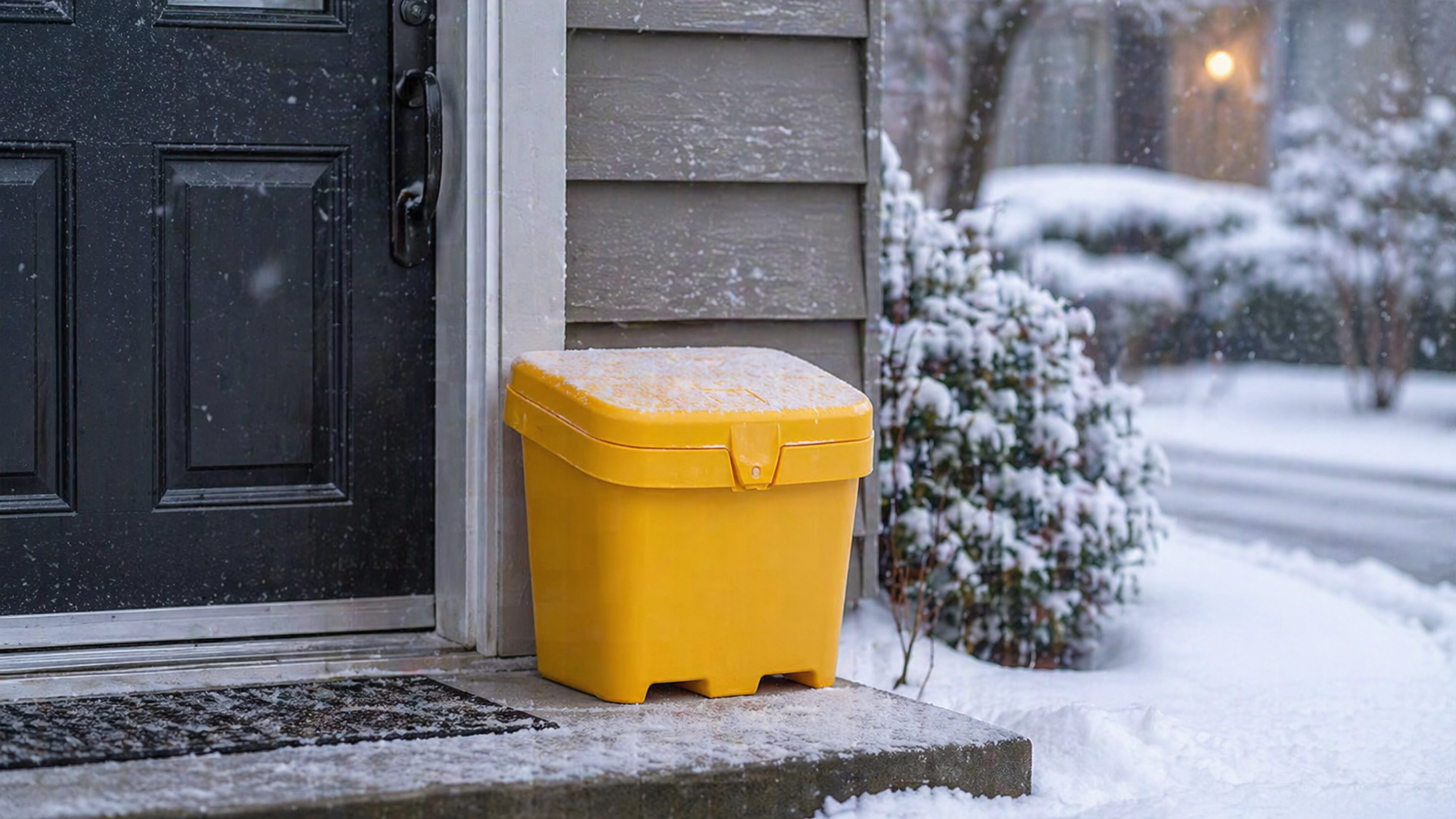 Bacs pour le sel d’hiver