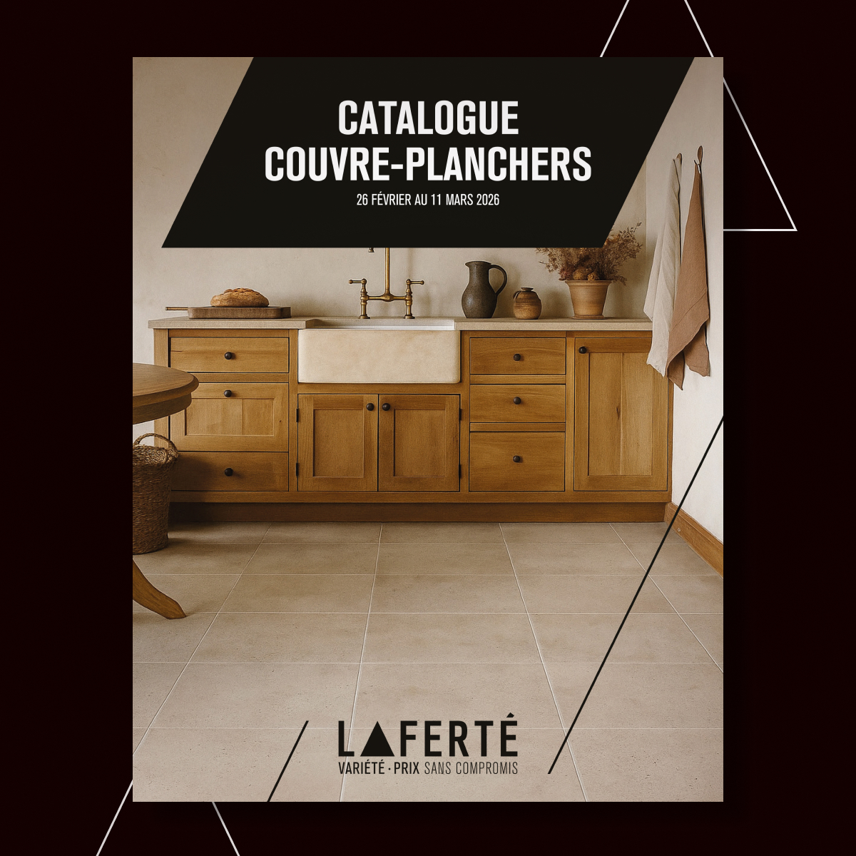 Découvrez notre nouveau catalogue couvre-planchers!