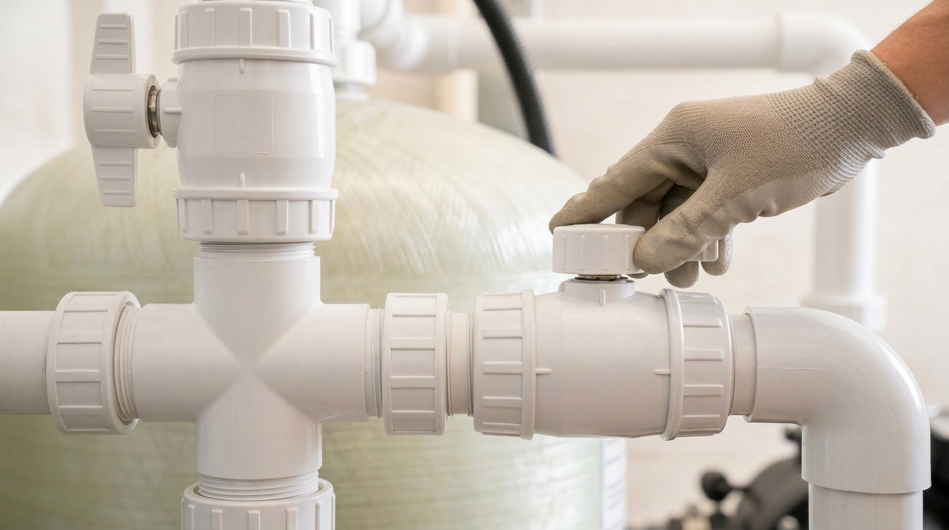 Articles de plomberie pour piscine