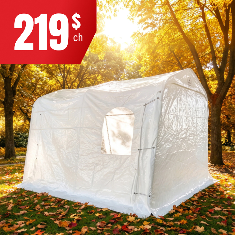 Abri utilitaire 8’ x 10’ x 7’2".