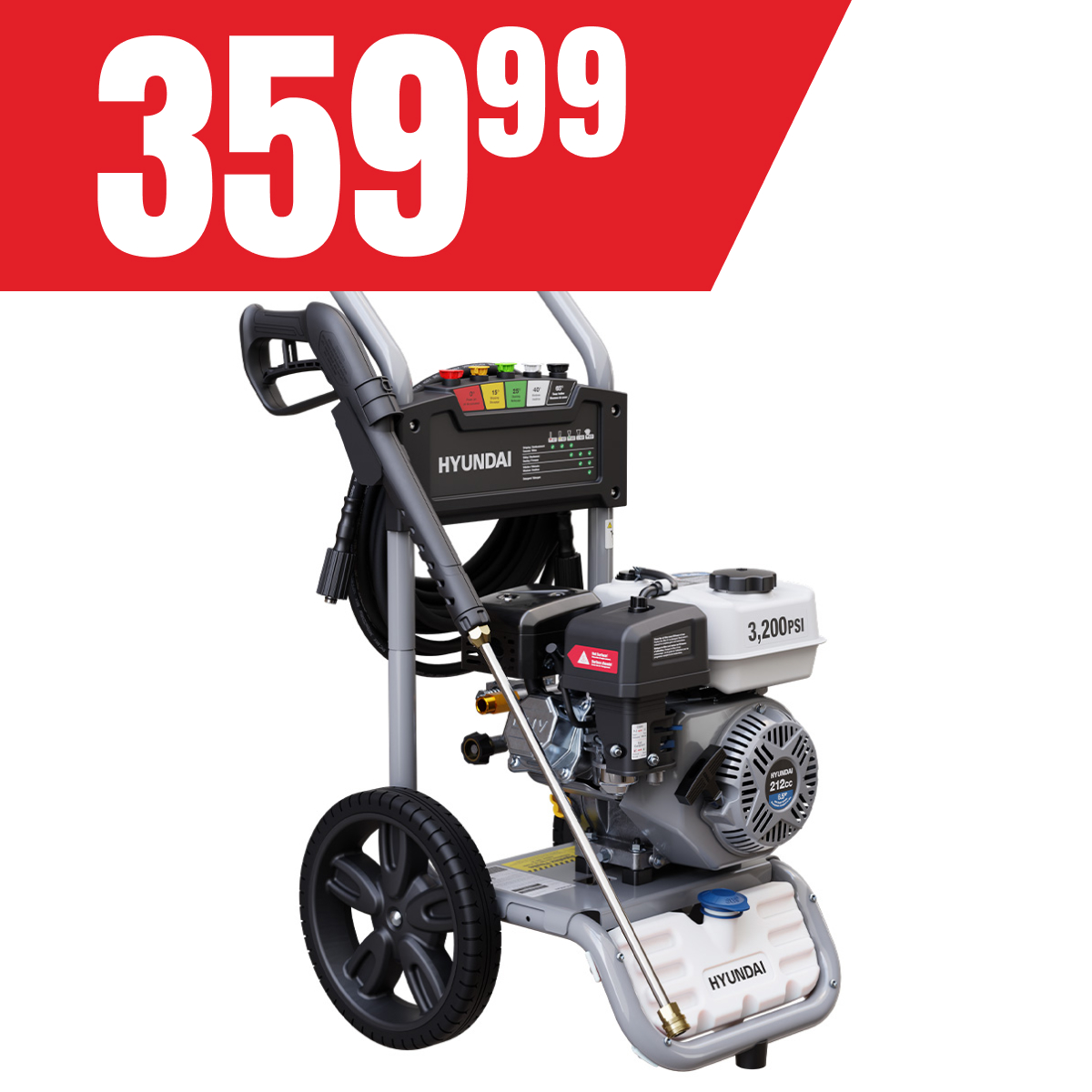 Rabais de 40$ sur la laveuse à pression sélectionnée!