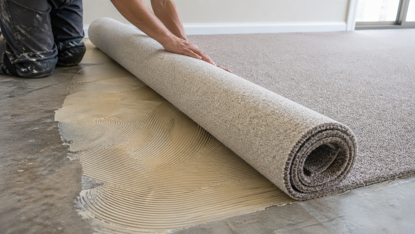 Adhésifs pour tapis