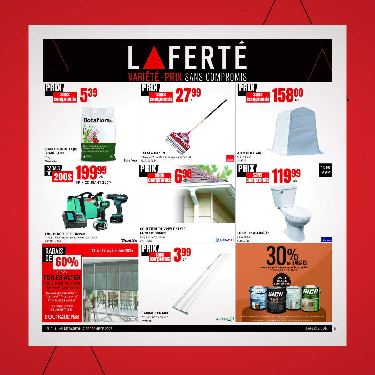 Circulaire de la semaine