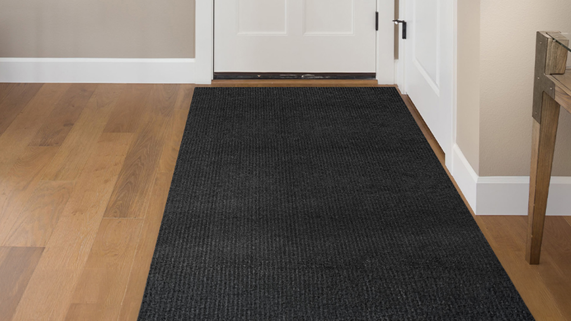 Tapis d’entrée coupés