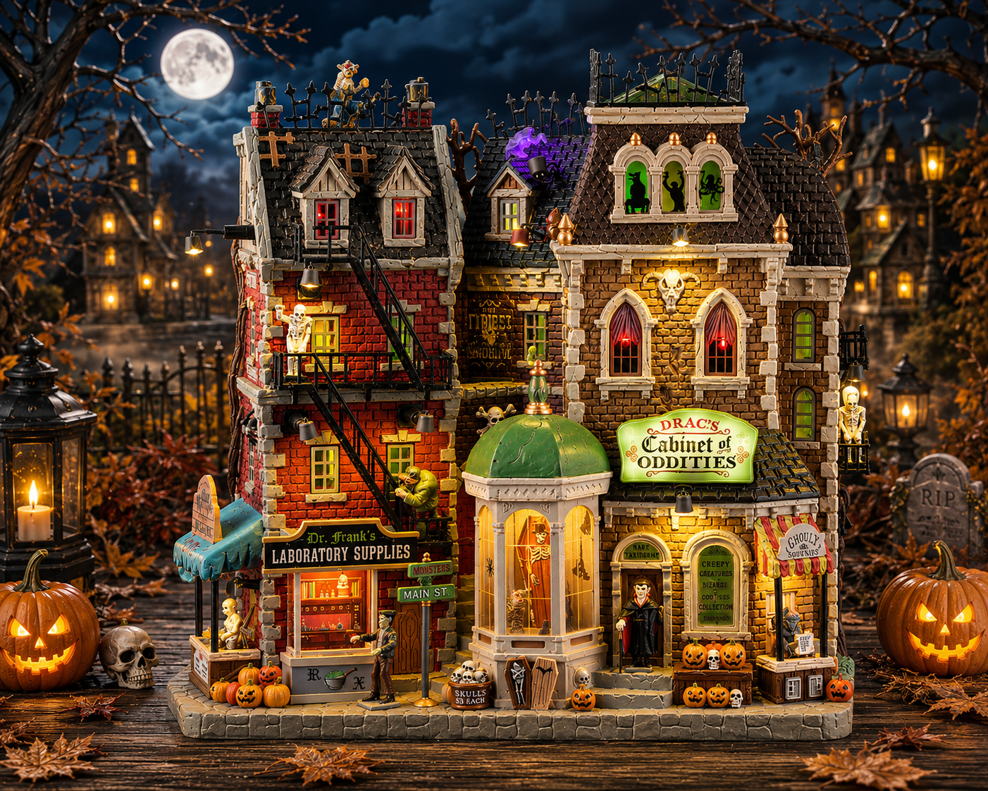 Maisons d’Halloween LEMAX