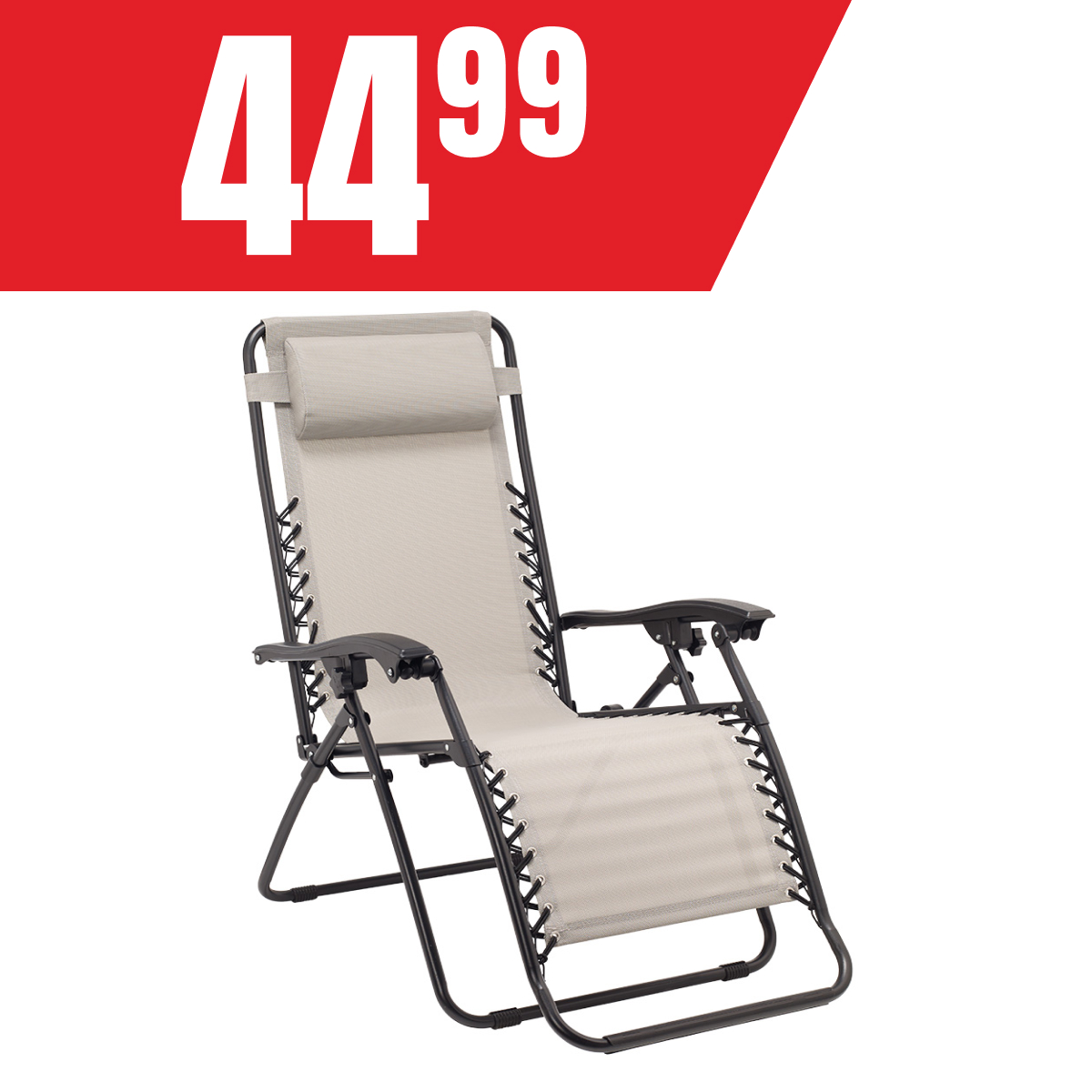 Prix sans compromis sur la chaise zero gravité!