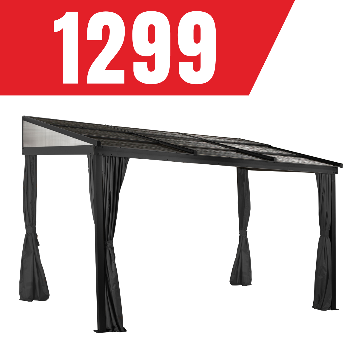 Rabais de 350$ sur le gazebo mural Francfort sélectionné!