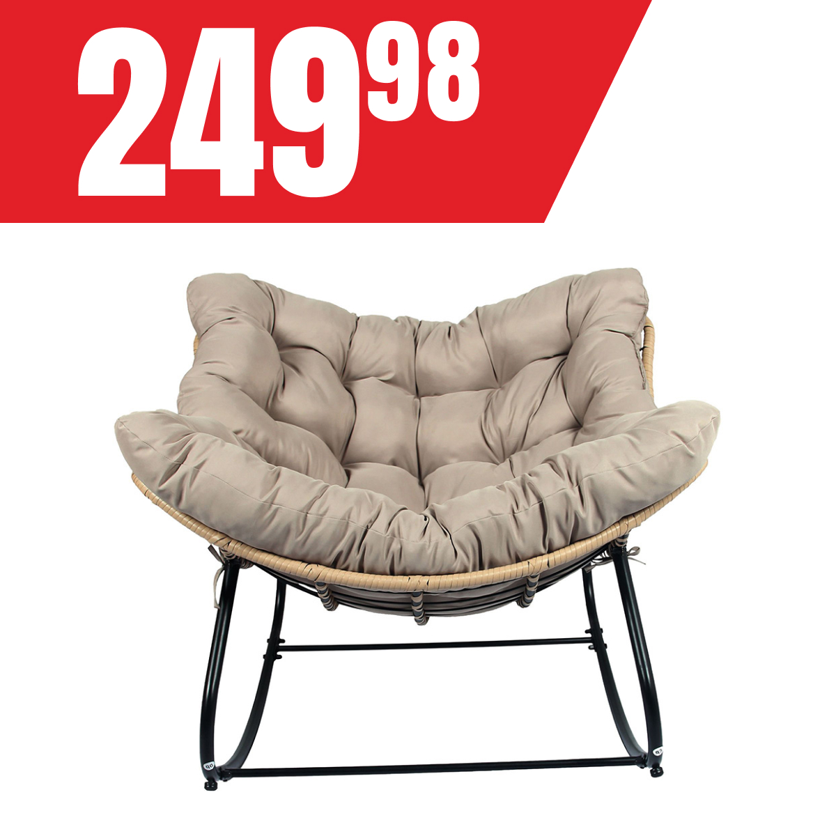 Chaise berçante Cosmos à seulement 249,98$!
